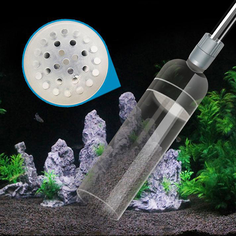 Planted Aquarium Tools - 1Pc Semi-automatic Aquarium Clean Vacuum Water