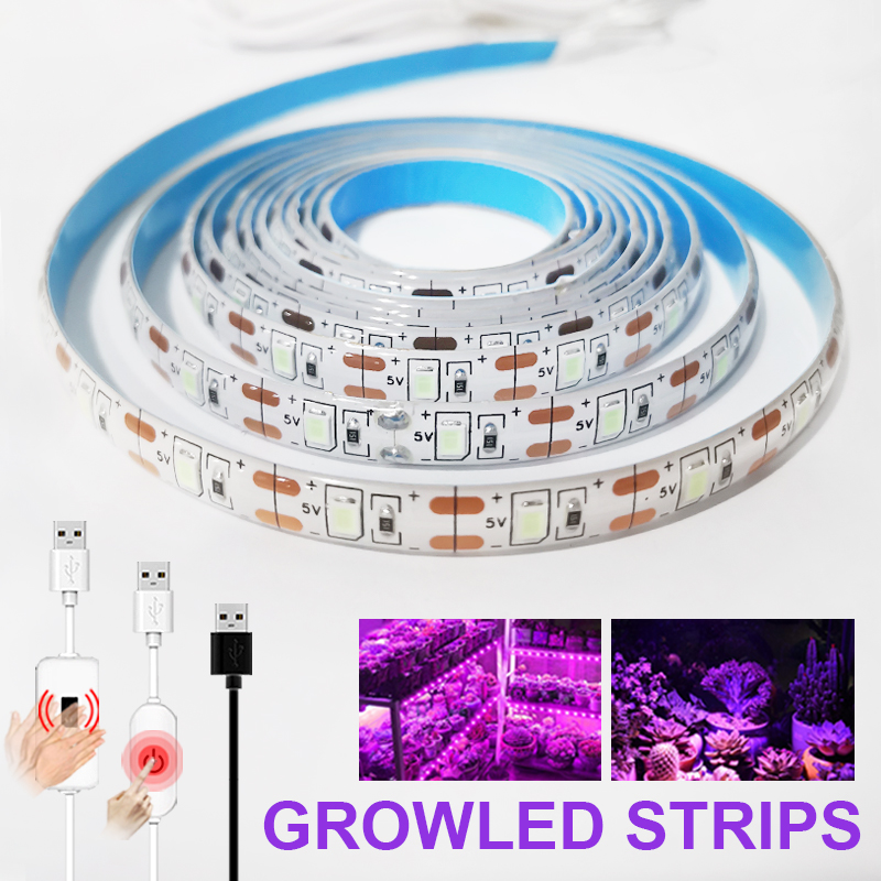 Planted Aquarium Hours - LED5V Light Bar Flower Aquarium Full