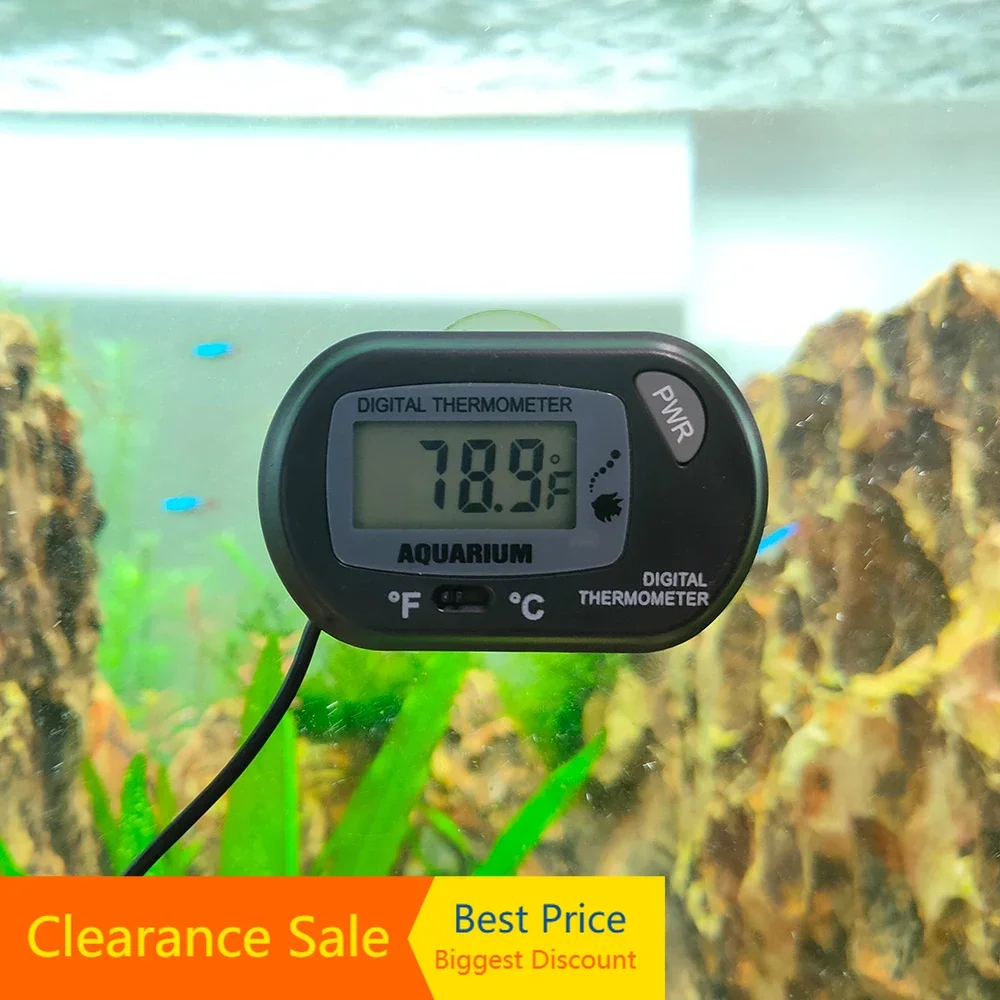 Aquarium Plant Uk - Digital Thermometer for Aquarium High Accuracy