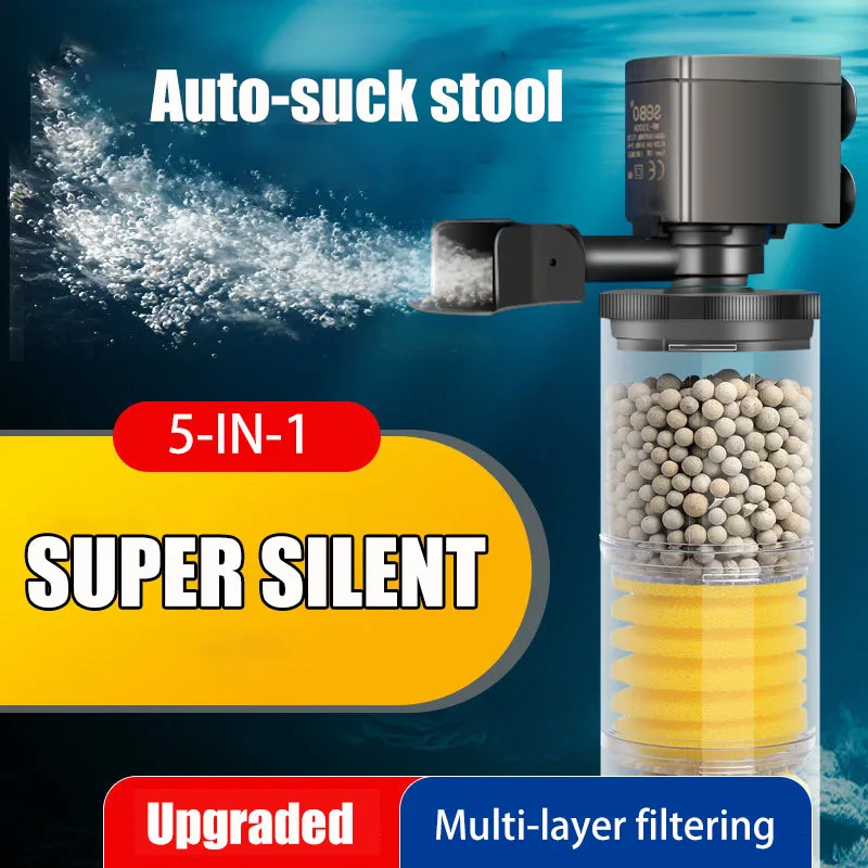 Aquael Filter Fzn - 220V 50Hz Silent Filter for Aquarium