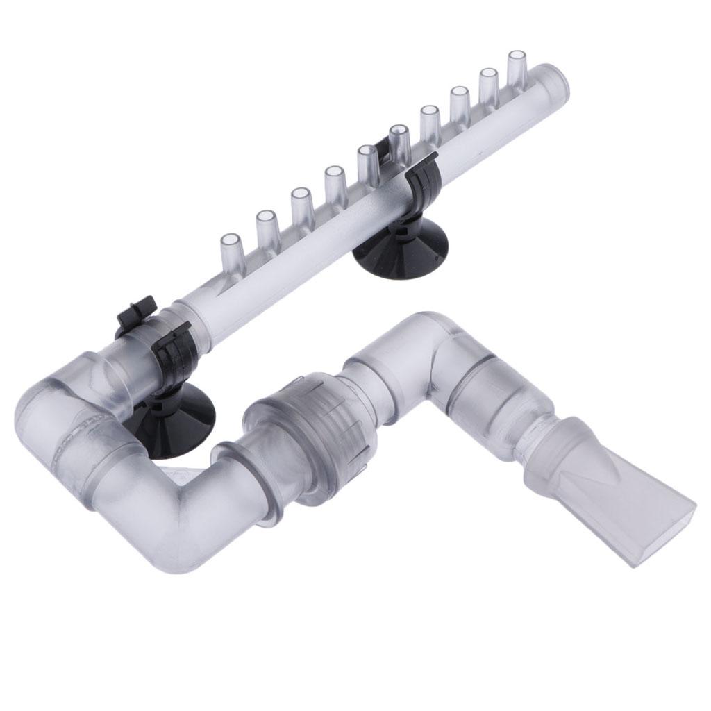 Planted Aquarium Aquascape - Fish Tank Inflow Outflow Pipe 12