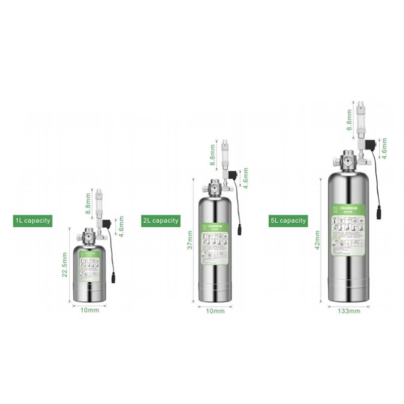 Planted Aquarium Tools - 1L 2L 5L CO2 Reactor Aquarium