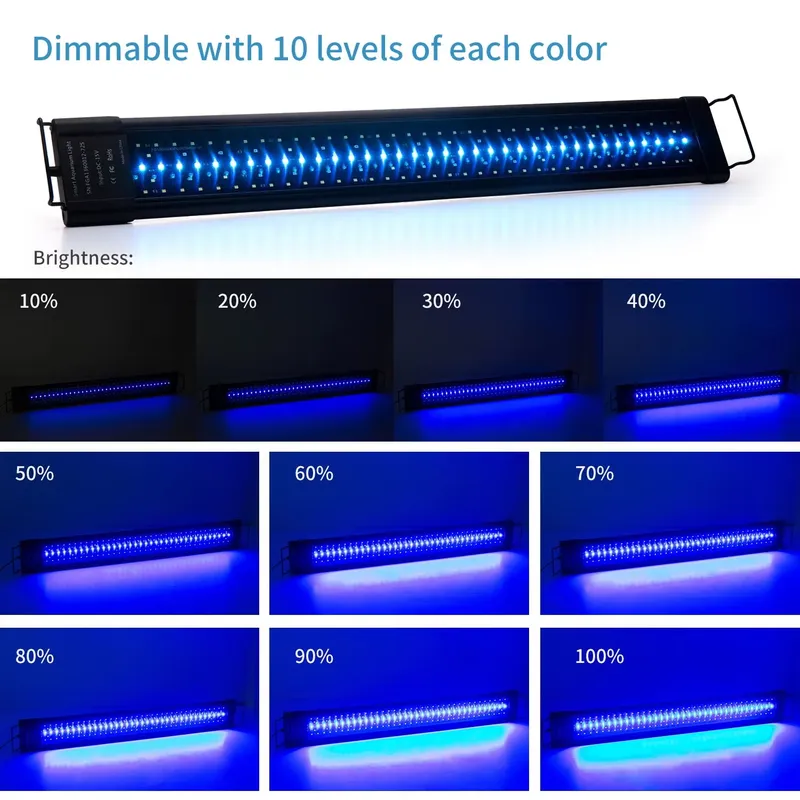 LED IP68 11.8 in 18W Plant Gro - Planted Aquarium Hours review and price