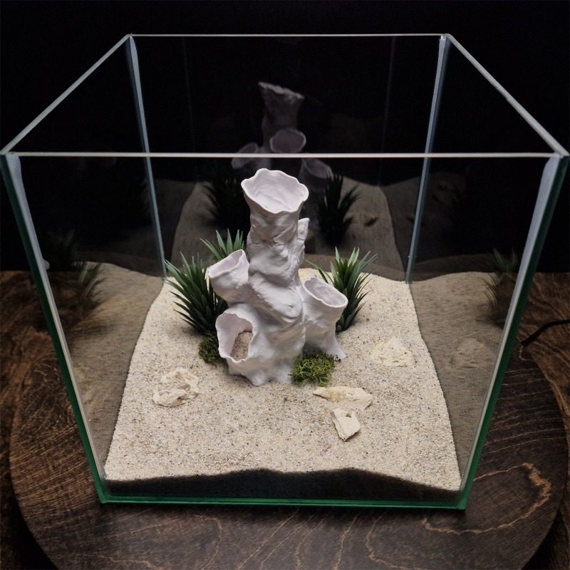 Hot Sale 3D Printed Coral Tunn - Planted Aquarium Betta review and price