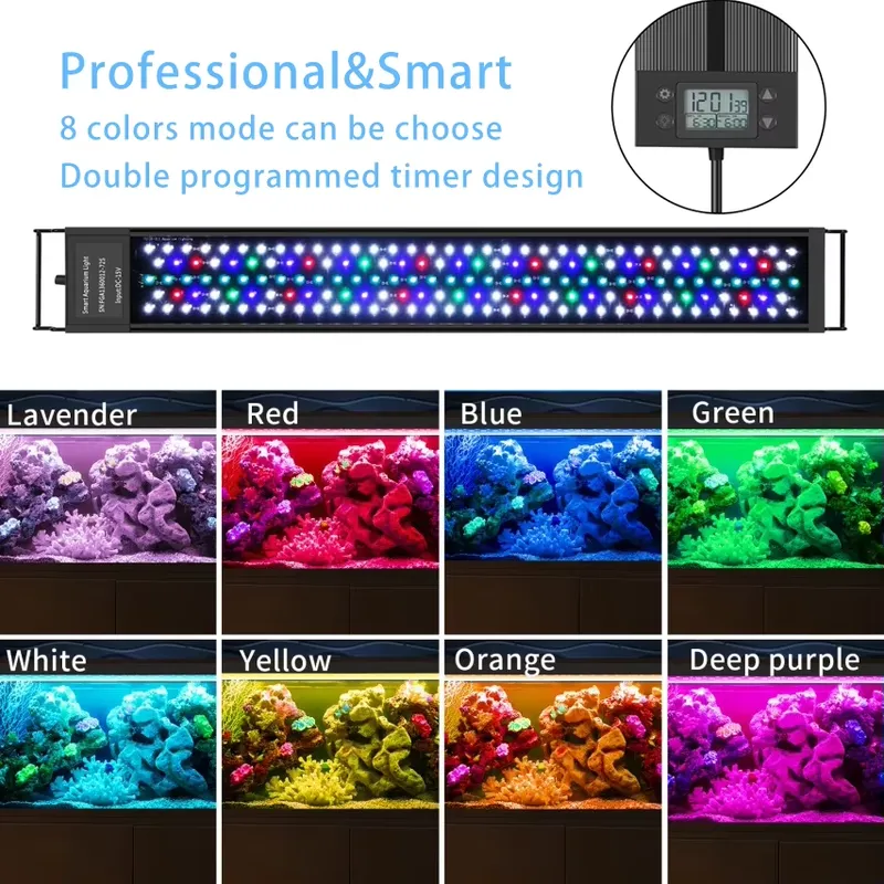 75cm 30inch Plant Light Fish T - Planted Aquarium Hours review and price
