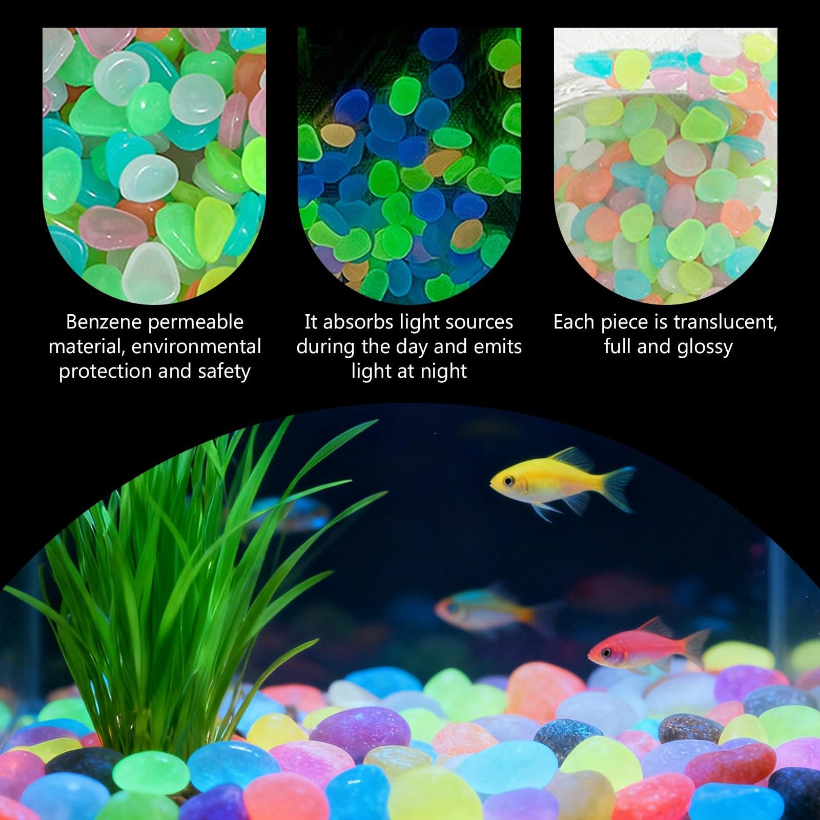 Potted Plants Glow In The Dark - Aquarium Planting review and price
