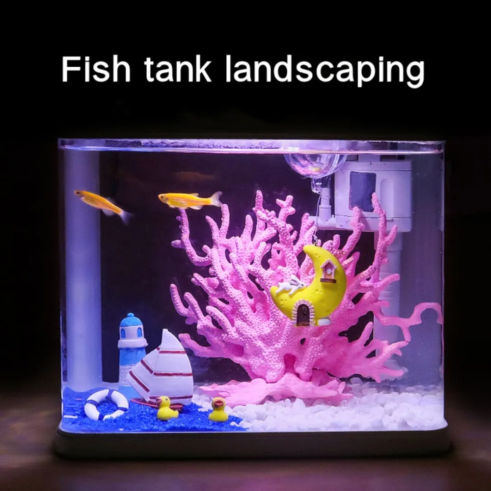 Aquarium Simulation Coral Orna - Planted Aquarium Aquascape review and price