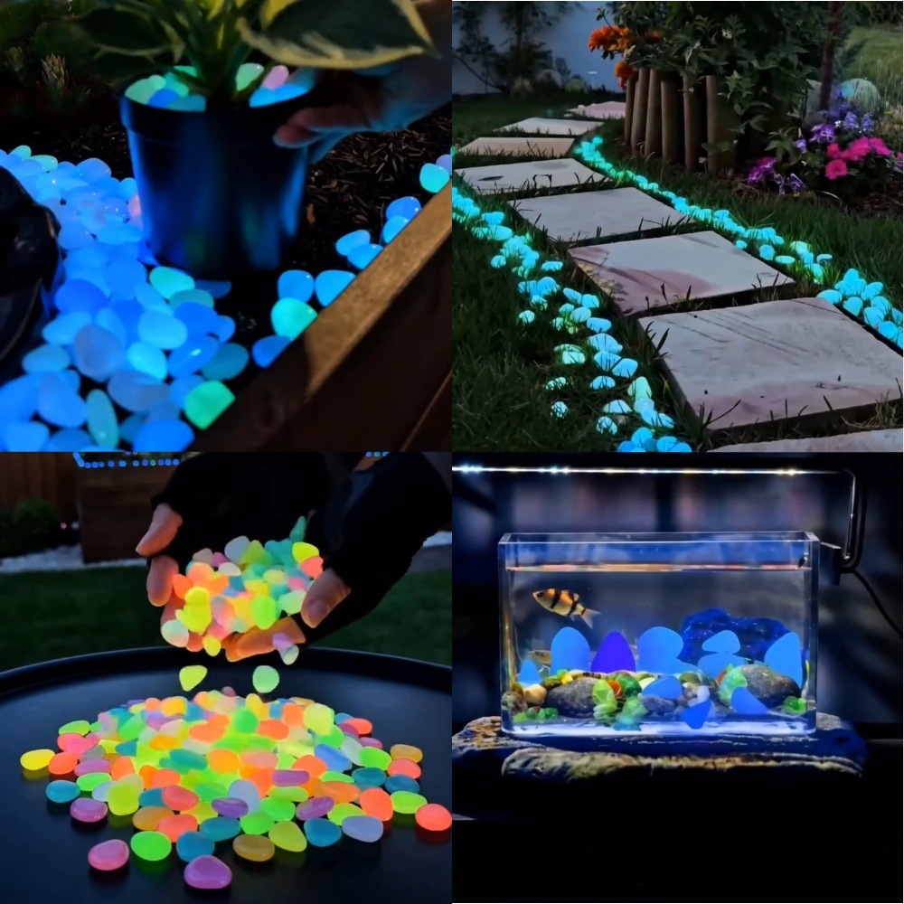 Colorful Glow In The Dark Lumi - Aquarium Planting review and price