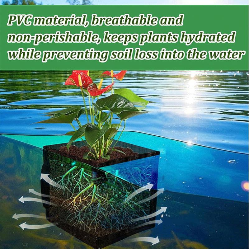 4 Pcs Black Mesh Pond Planting - Aquarium Planting review and price