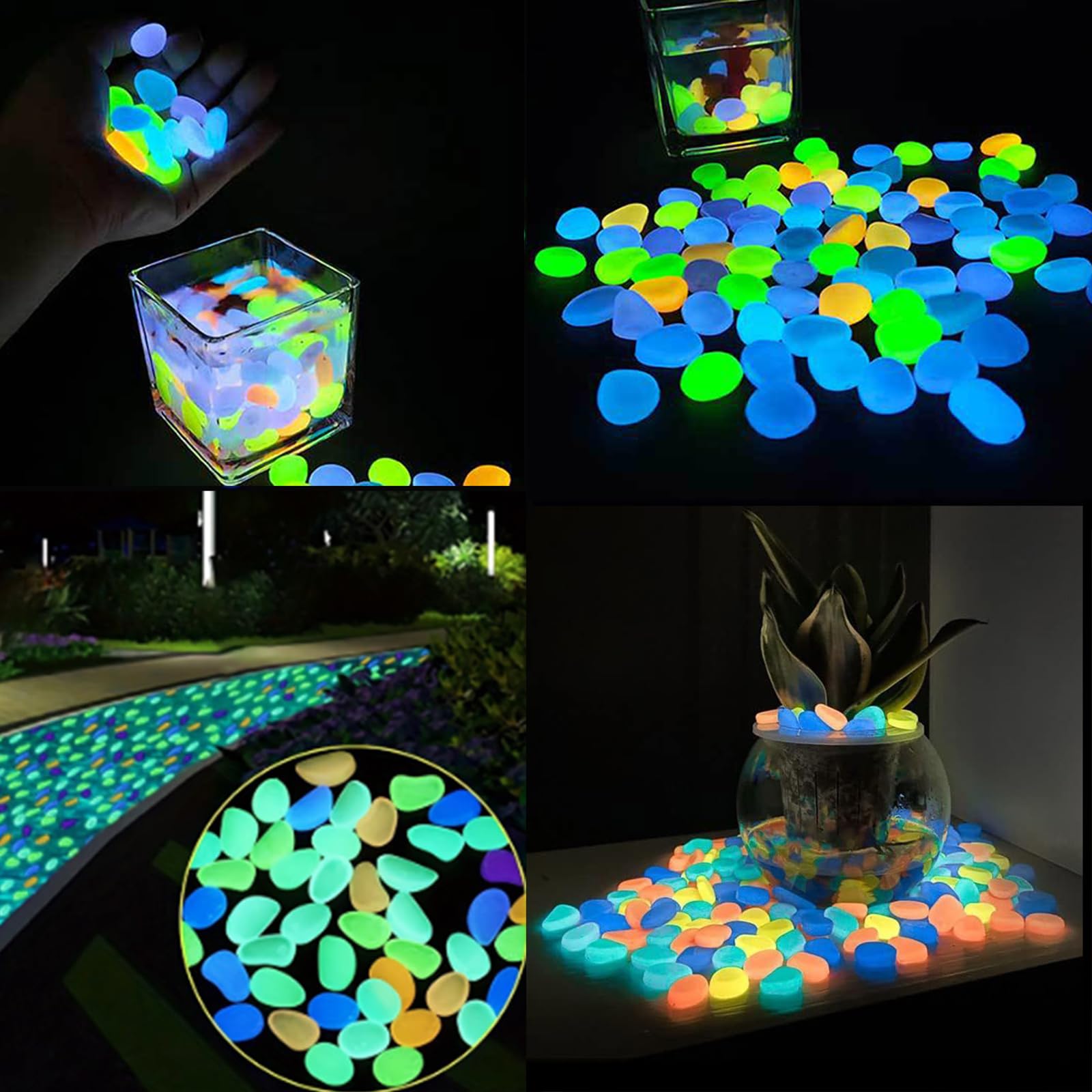 Aquarium Decor Glow In The Dar - Aquarium Planting review and price