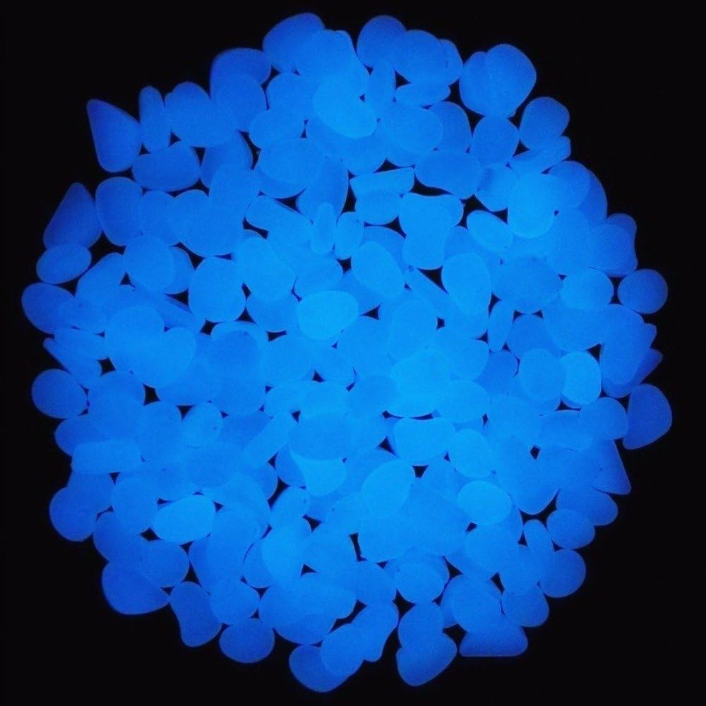 Fish Tank Rocks Glow Blue Pebb - Aquarium Planting review and price