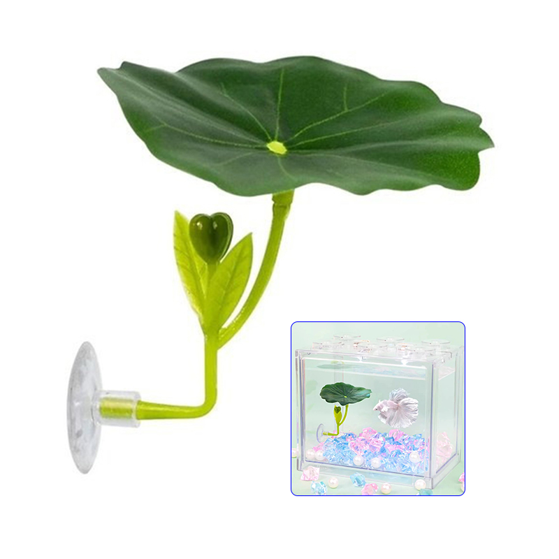1Pc Green Leaf Hammock For Bet - Planted Aquarium Betta review and price