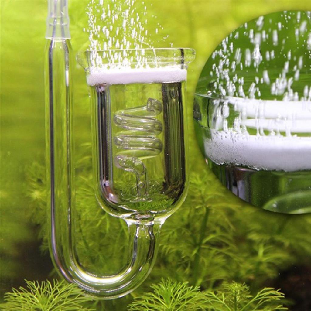 Durable Glass CO2 Diffuser Aqu - Aquarium Planted Tank Setup review and price