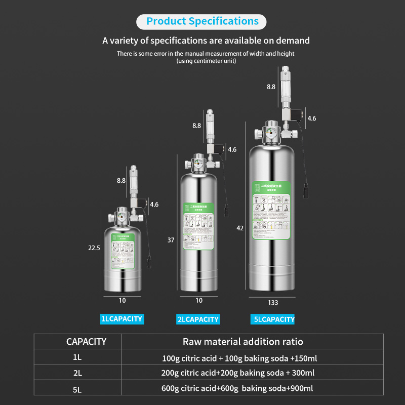 1L 2L 5L CO2 Reactor Aquarium  - Planted Aquarium Tools review and price