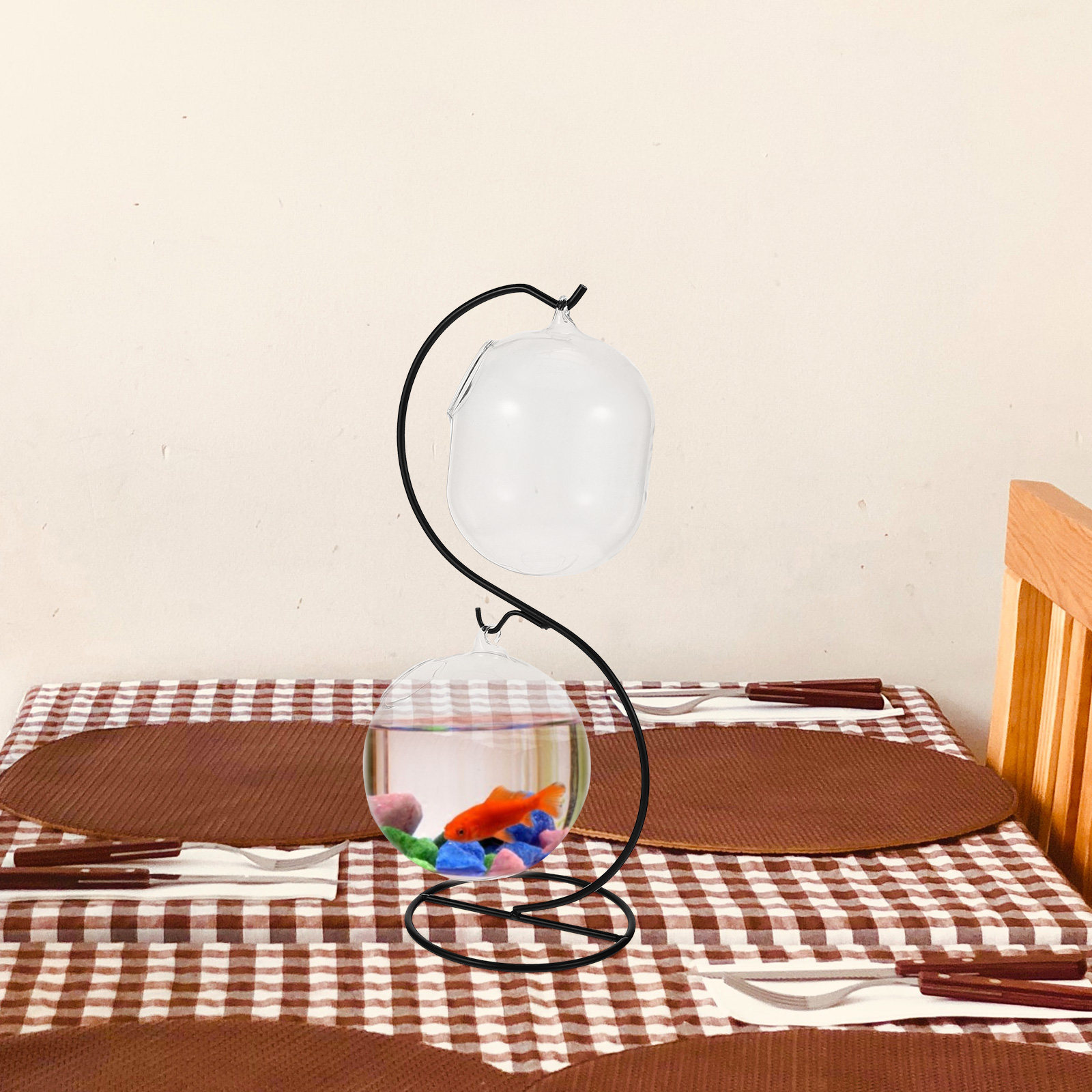 1Set Transparent Desktop Fish  - Aquarium Planting review and price