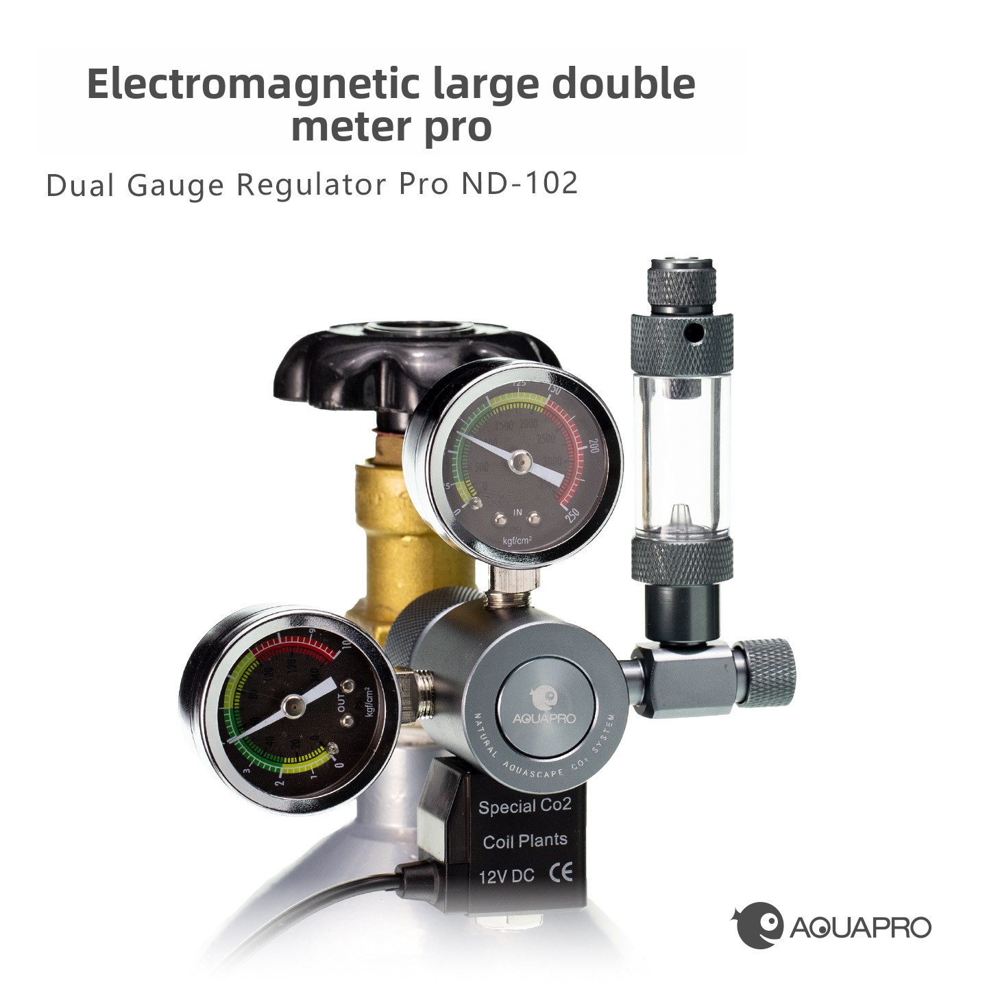 AQUAPRO Solenoid Dual Gauge CO - Aquarium Plant Uk review and price